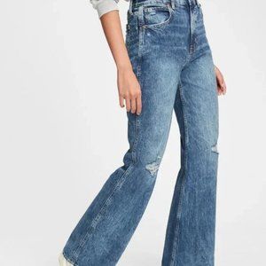 NWT GAP High Rise Vintage Flare Jeans 31 / 12